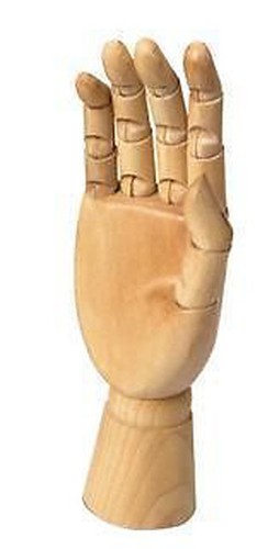 Jakar manikin wooden hand - wooden,