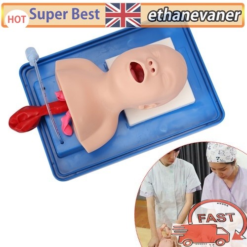 Intubation manikin study baby - intubation,