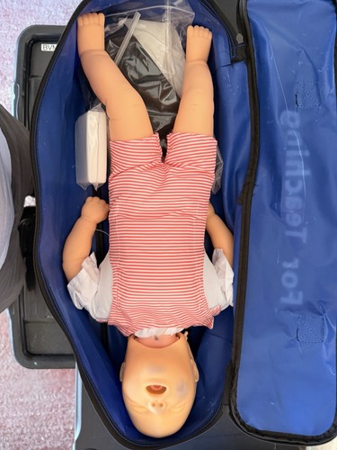 Infant cpr manikin with - infant, bag